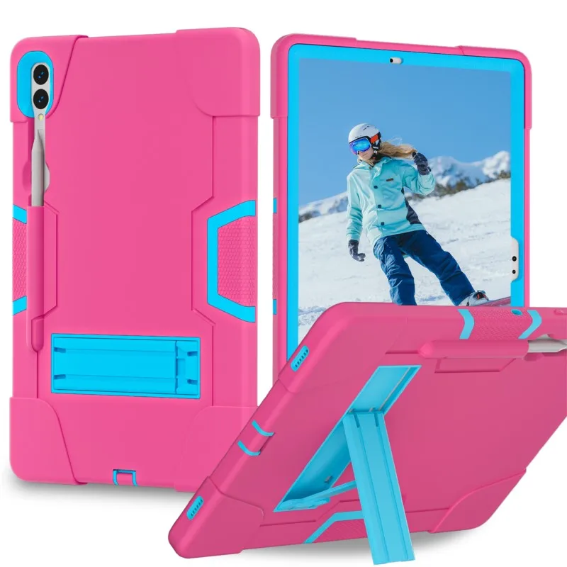 

Case For Samsung Galaxy Tab S9 Plus S9 FE Plus 12.4 Inch 2023 Shock Proof Full Body Kids Children Safe Non-toxic Tablet Cover