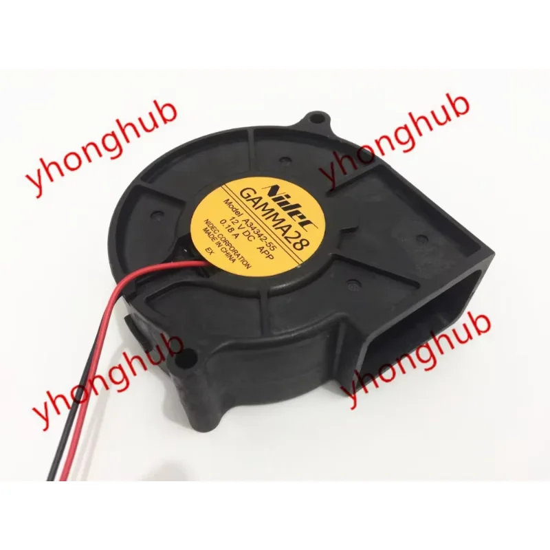 Nidec A34342-55 APP DC 12V 0.18A 2-wire Server Cooling Fan