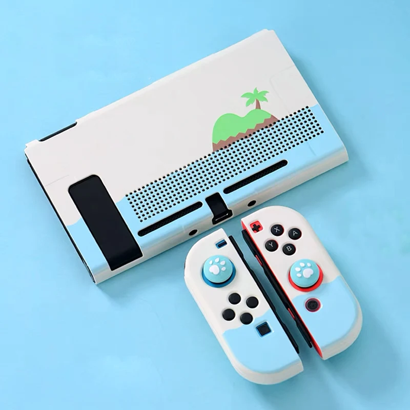 

Nintend Switch Case Protective Shell Switch Soft TPU Cover for Animal Crossing Shell NS Switch JoyCon Controller Case