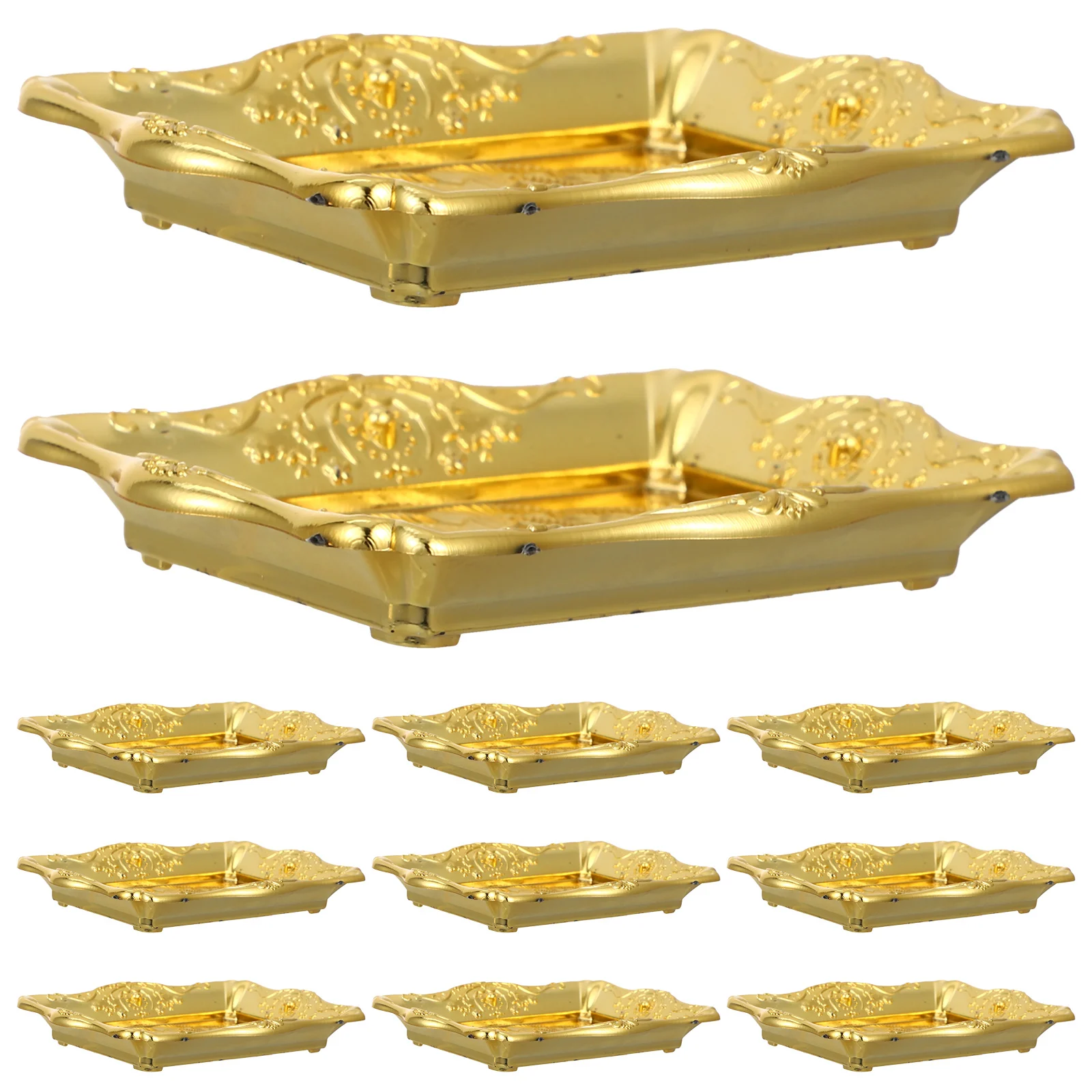 

12 шт., сервировочный поднос для десерта, пластиковая тарелка для торта, вечерние закуски, фруктовые кексы, поднос для завтрака