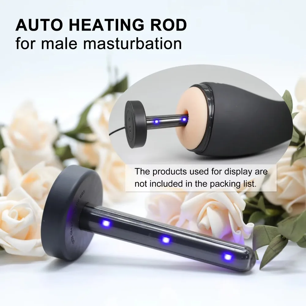 Accessori per fica tascabile Asta riscaldante USB Bastone caldo Scaldamani per vagina Giocattoli erotici per sesso Asta riscaldante automatica per la masturbazione maschile