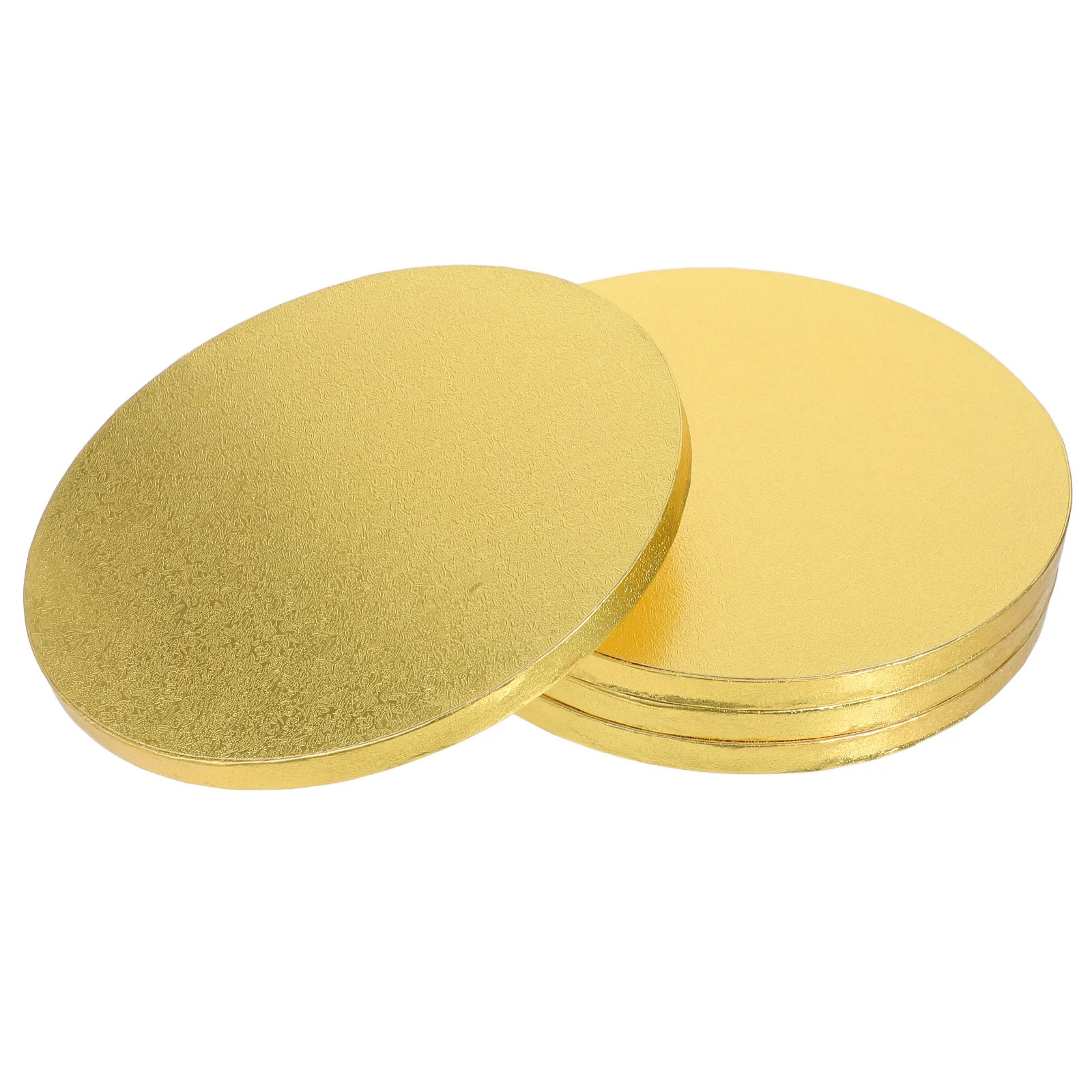 

4 Pcs Cake Tray Birthday Bakery Supply Holding Plate Board Baking Paper Transfer Bottom