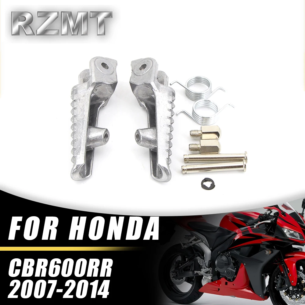 

Motorcycle Folding Parts For HONDA CBR600RR 2007-2014 2008 2009 2010 2011 2012 2013 Front Foot Rests Pedal Bracket Assembly Kit