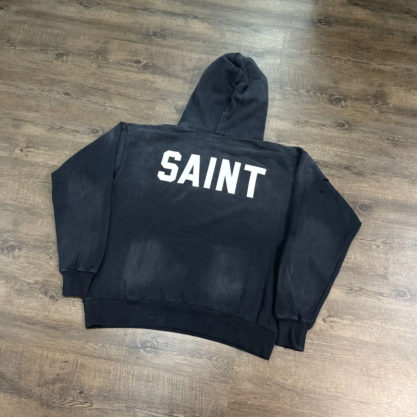Yao mode SAINT OF Michael 25SS Streetwear ample Baggy Logo imprimé Style Simple hauts à capuche sweat-shirt décontracté à capuche pour hommes