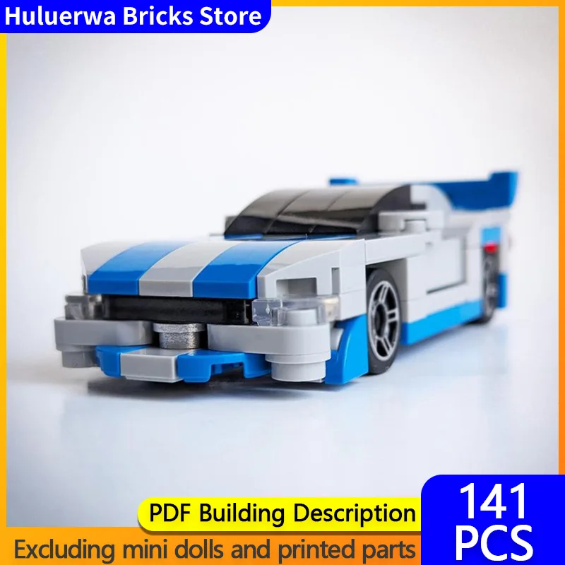 

Furious Movies Speed Champion Model MOC Building Bricks Skyline GT-R (R34) Sports Car Modular Technology Gifts Holiday Toys Suit