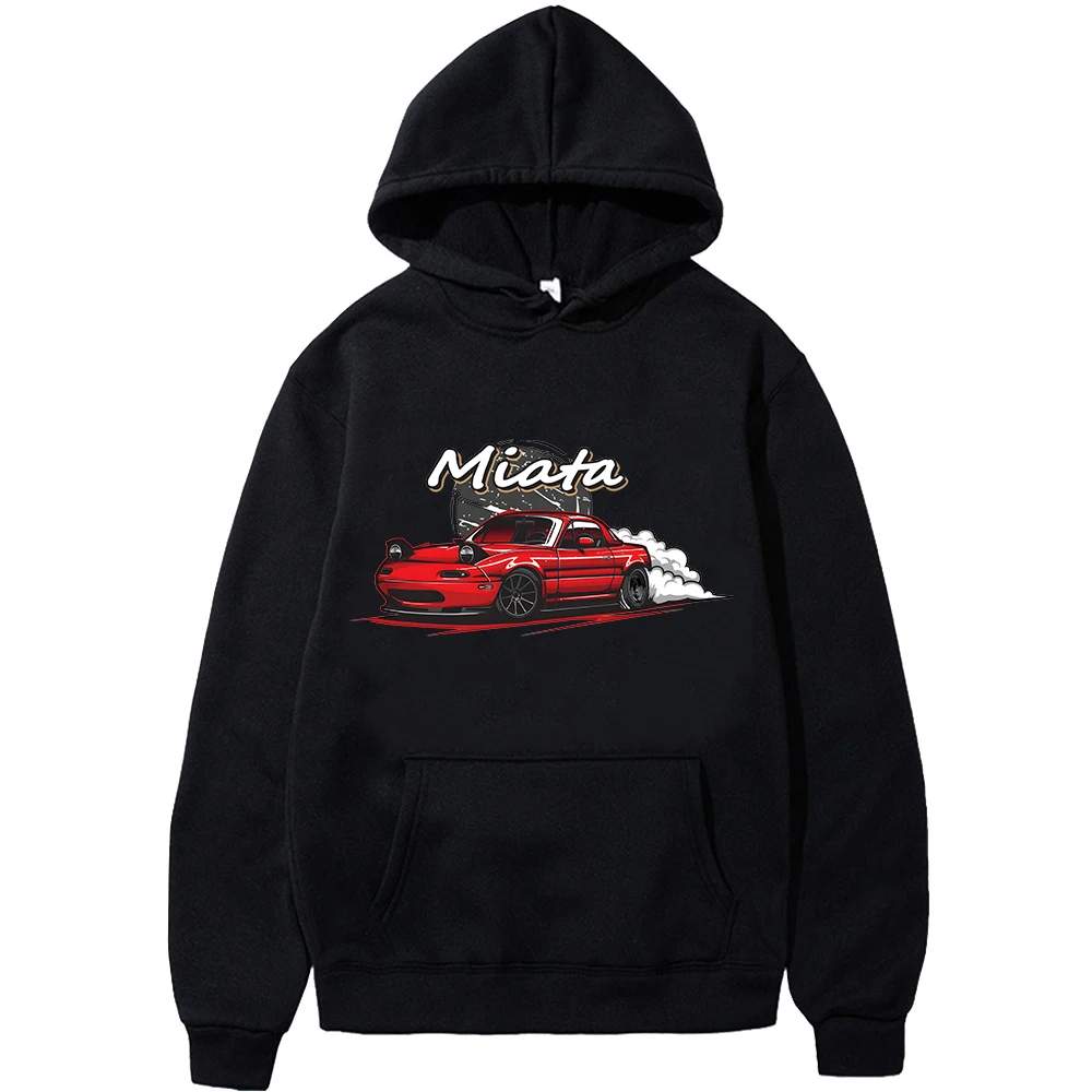 

Vintage Men Hoodies Drift Jdm Sweatshirt Japanese Anime Print Car Streetwear Unisex Automobile Culture Sweatshirt Hoody Male