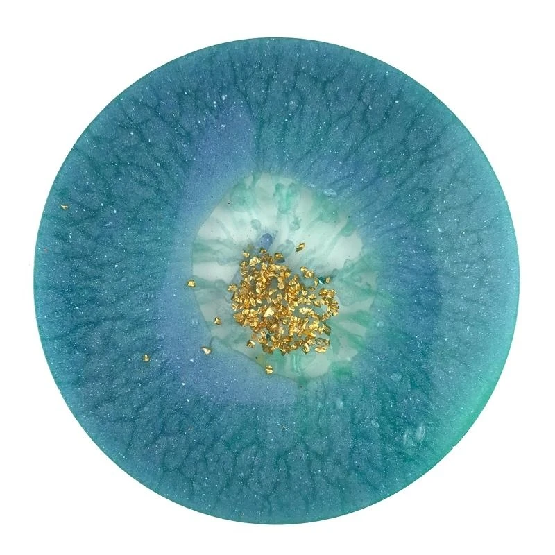 E15E Round Shaped Silicone Molds Artisanal Table Decoration Crafting Mould