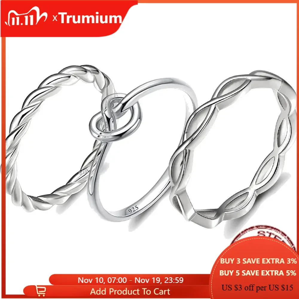 

Женское кольцо из серебра 925 пробы, с узелком, размеры 3-12