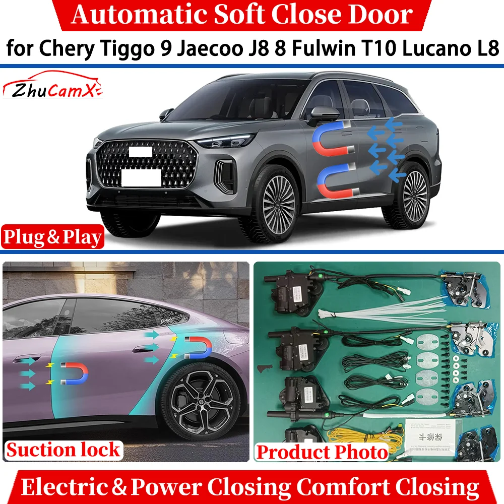 

Car Automatic Door Latch for Chery Tiggo 9 Jaecoo J8 8 Fulwin T10 Lucano L8 Car Soft Close Automatic Door Closer Actuator