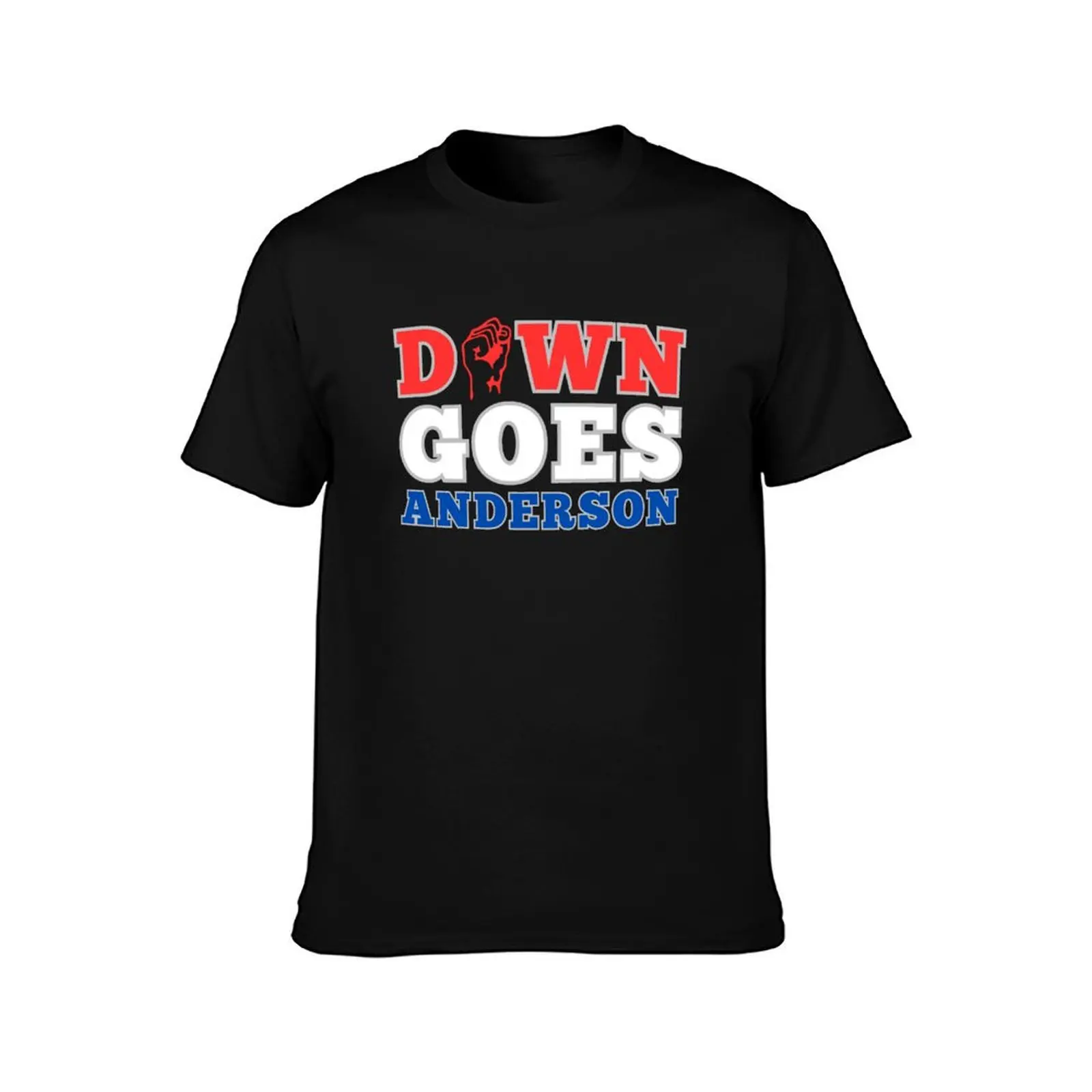 Tom Hamilton Down Goes Anderson T-Shirt cotton t shirt pack T-Shirt