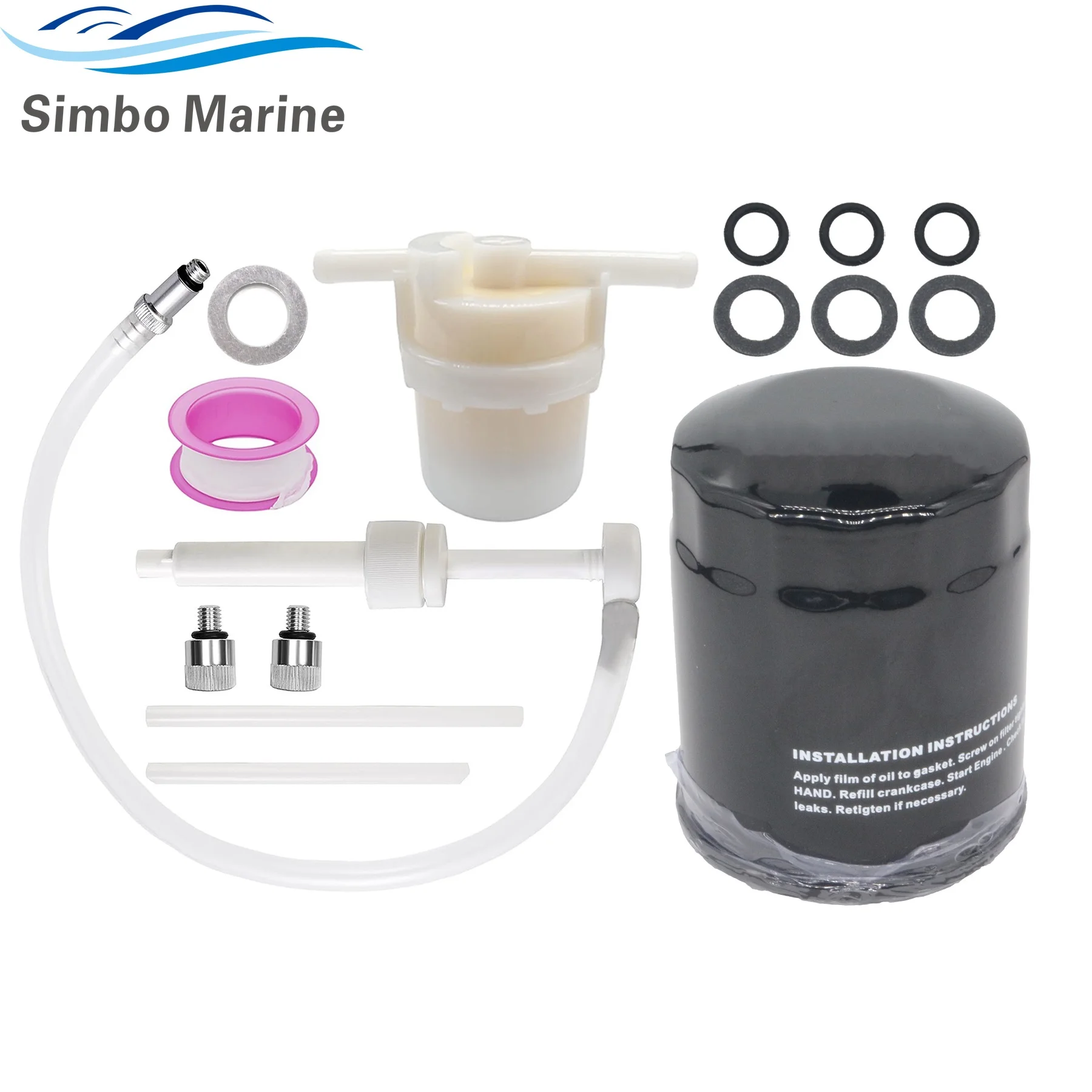 

8H033305 100H Service Kit Compatible with Honda 75 90 HP Outboard Motor Premium Quality Replacement 15400-POH-305 16900-SA5-004