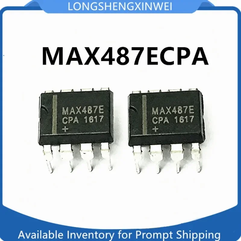 50PCS MAX487ECPA New DIP8 Receiver IC Interface Communication Chip Original  in Stock