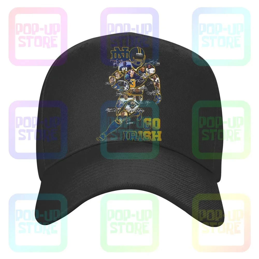 Notre Dame Fighting Irish Go Irish Signatures Caps Baseball Cap