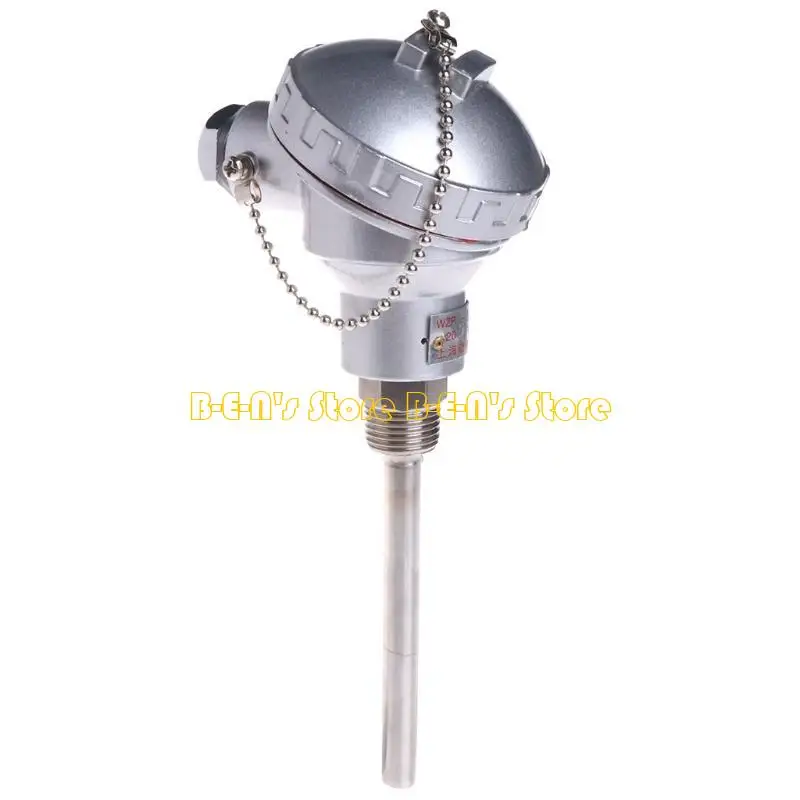 أجهزة استشعار درجة الحرارة Y1AD مسبار 4 بوصات مع خيوط NPT مقاس بوصة ومحطة للرأس المعدني Mad