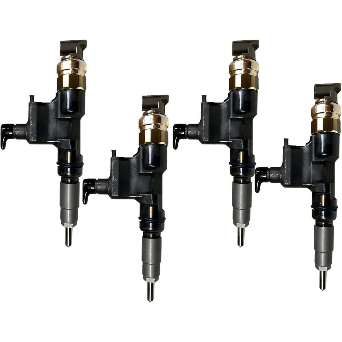 

4X Fuel Injector 095000-5321 0950005321 For Hino N04C 4.0D Engine