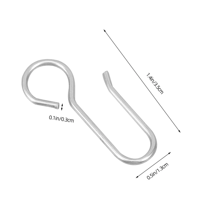 100 Ganci Per Binario Tende - Scorrevole Silenzioso Per Tende Da Finestra E Doccia - Foto 3