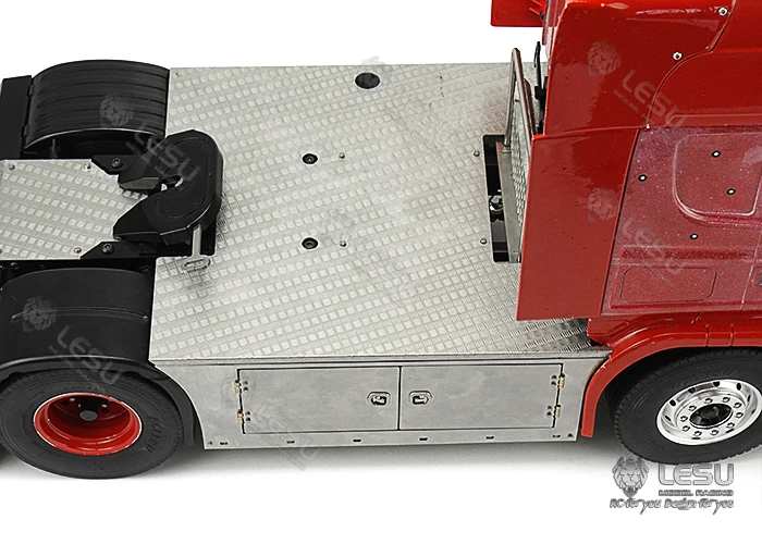 Traktor 1/14 LKW-Modell Spielzeug R620 R470 Pedal-Seitenschweller Werkzeugkasten-Set – Detail 19