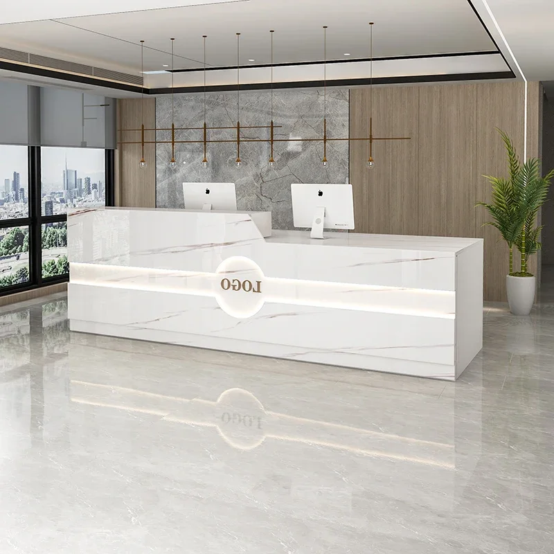 

Маленькие роскошные стойки регистрации премиум-класса Салон Премиум стойки регистрации Элегантная уникальная мебель для приема Toon Bank