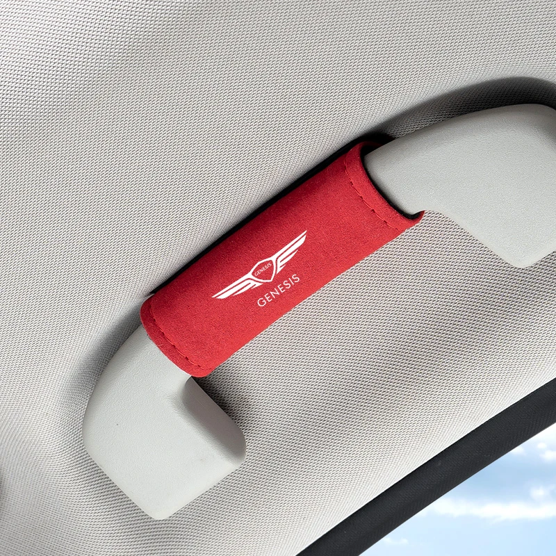 Car Roof Handle Protection Pull Gloves Auto Emblem Accessories For Hyundai GENESIS Coupe G70 G80 GV60 G90 GV70 GV80 EV BH GV90