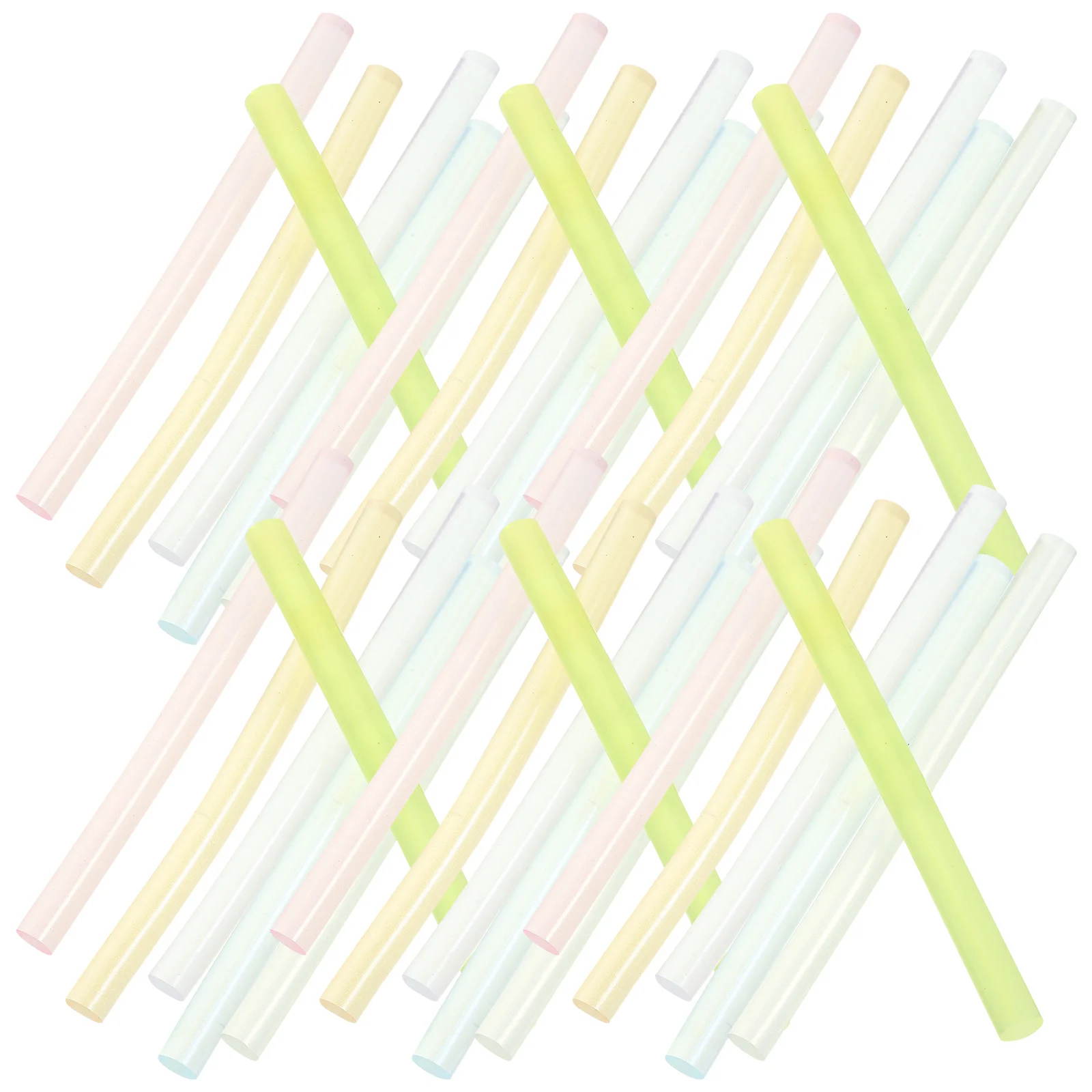 

60Pcs Hot Melt Glue Sticks Colored Craft Adhesive for DIY Projects Wood Fabric Glass Bonding Melting Crafting
