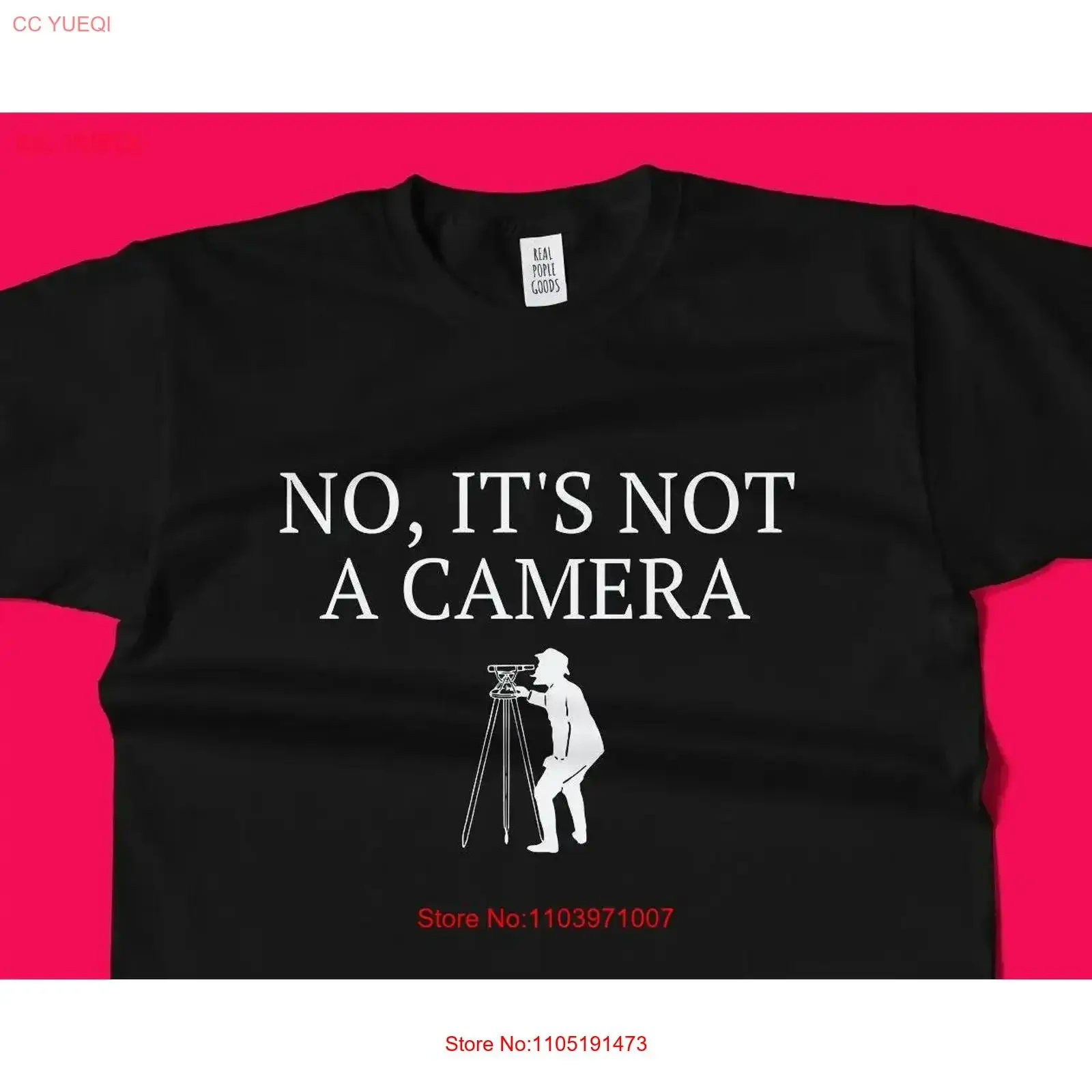 

Funny Surveying T Shirt Surveyor Idea Land No It's Not A Camera vintage Washed Unisex Breathable streetwear Comfortable