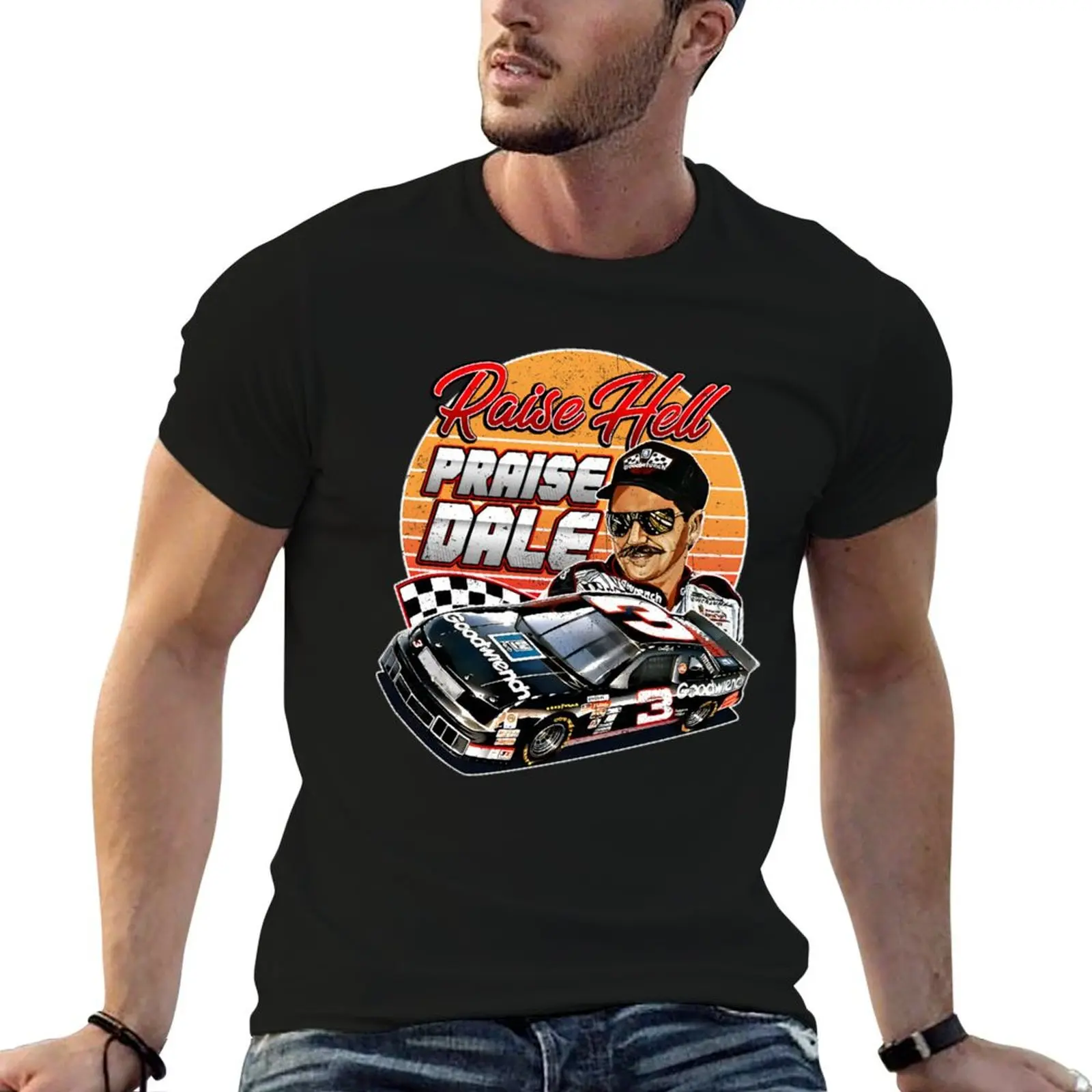 

Футболка Hell Earnhardt Raise - футболка 90-х годов Дизайнерская футболка Dale Dale Praise man Earnhardt персонализированная