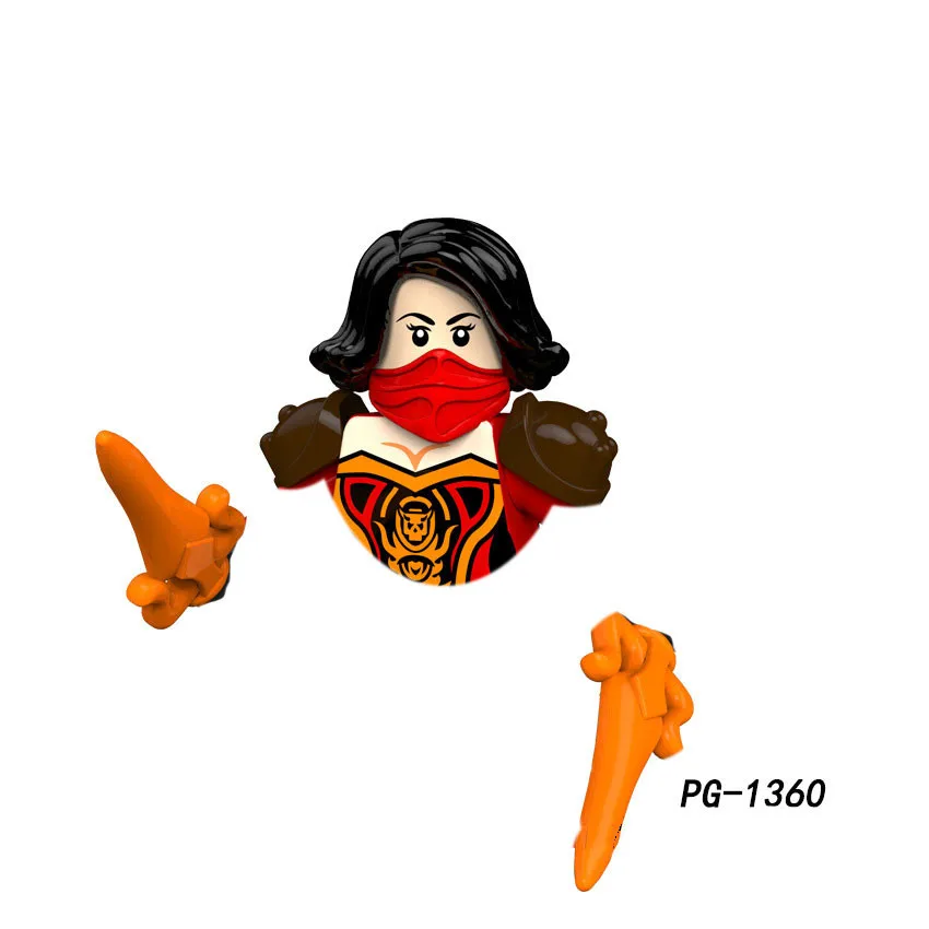 

Single GAME models Action Figures accessories Building Blocks toys for children Series PG8165