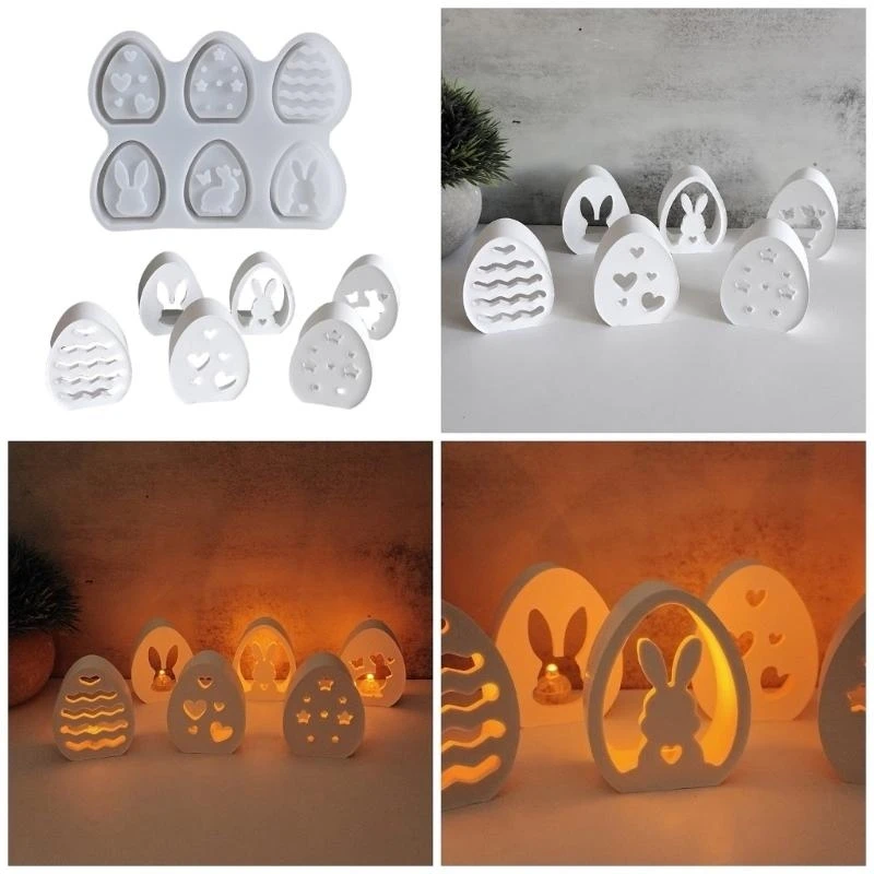 

C71D Lamps Moulds Easter Decoration Molds Perfect for Festival Decors
