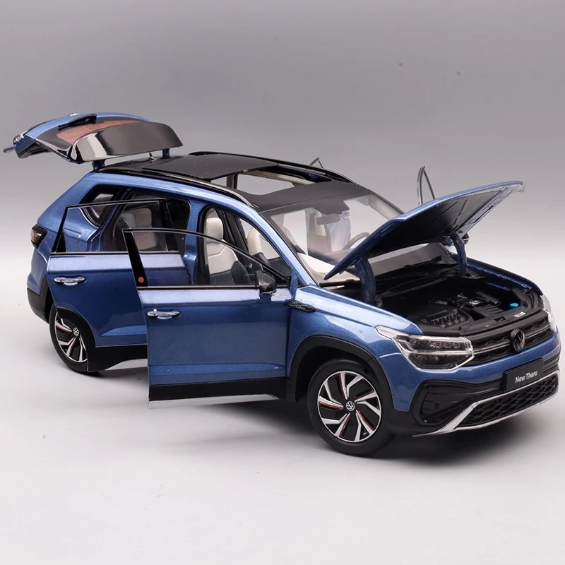 

1:18 2023 VW Tharu SUV Alloy Car Model Diecast Metal Vehicles Car Model High Simulation Collection Childrens Toy Gift Decoration