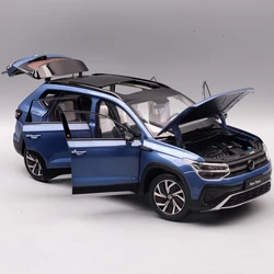 1:18 2023 VW Tharu SUV Alloy Car Model Diecast Metal Vehicles Car Model High Simulation Collection Childrens Toy Gift Decoration