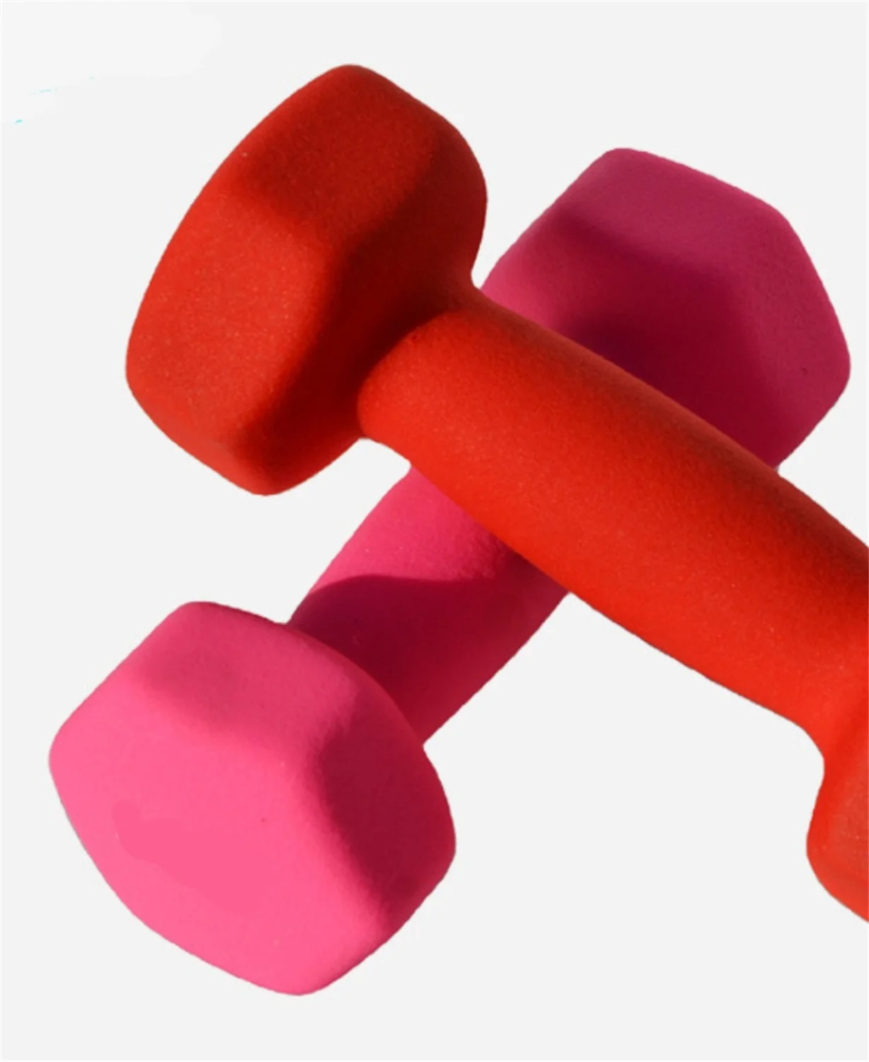 55238 Solid cast iron ladies dumbbell home fitness equipment scrub