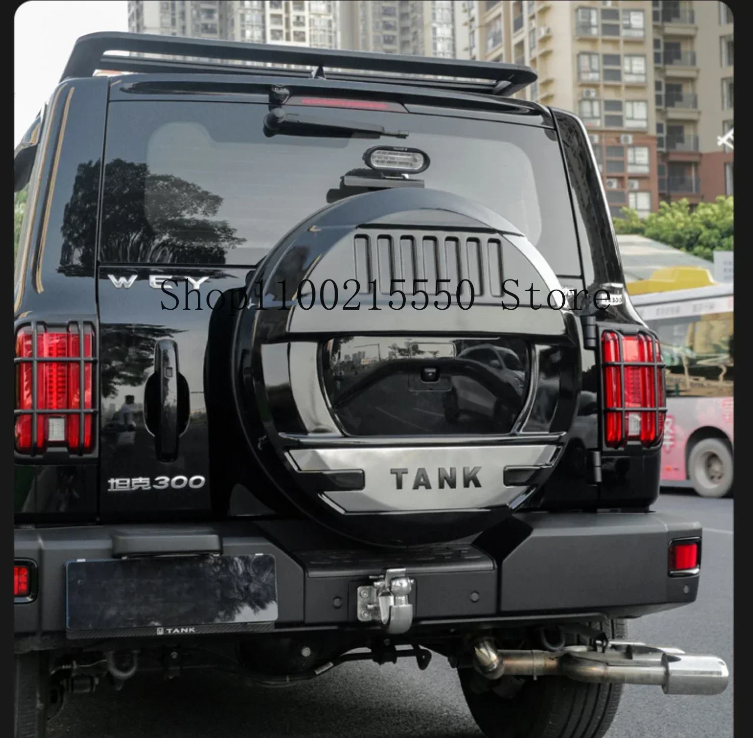 Tank 300 22-23 Spare Tire Cover Full Package Tailgate Tire Cover Exterior Decoration Modification Decoration Car Accessories