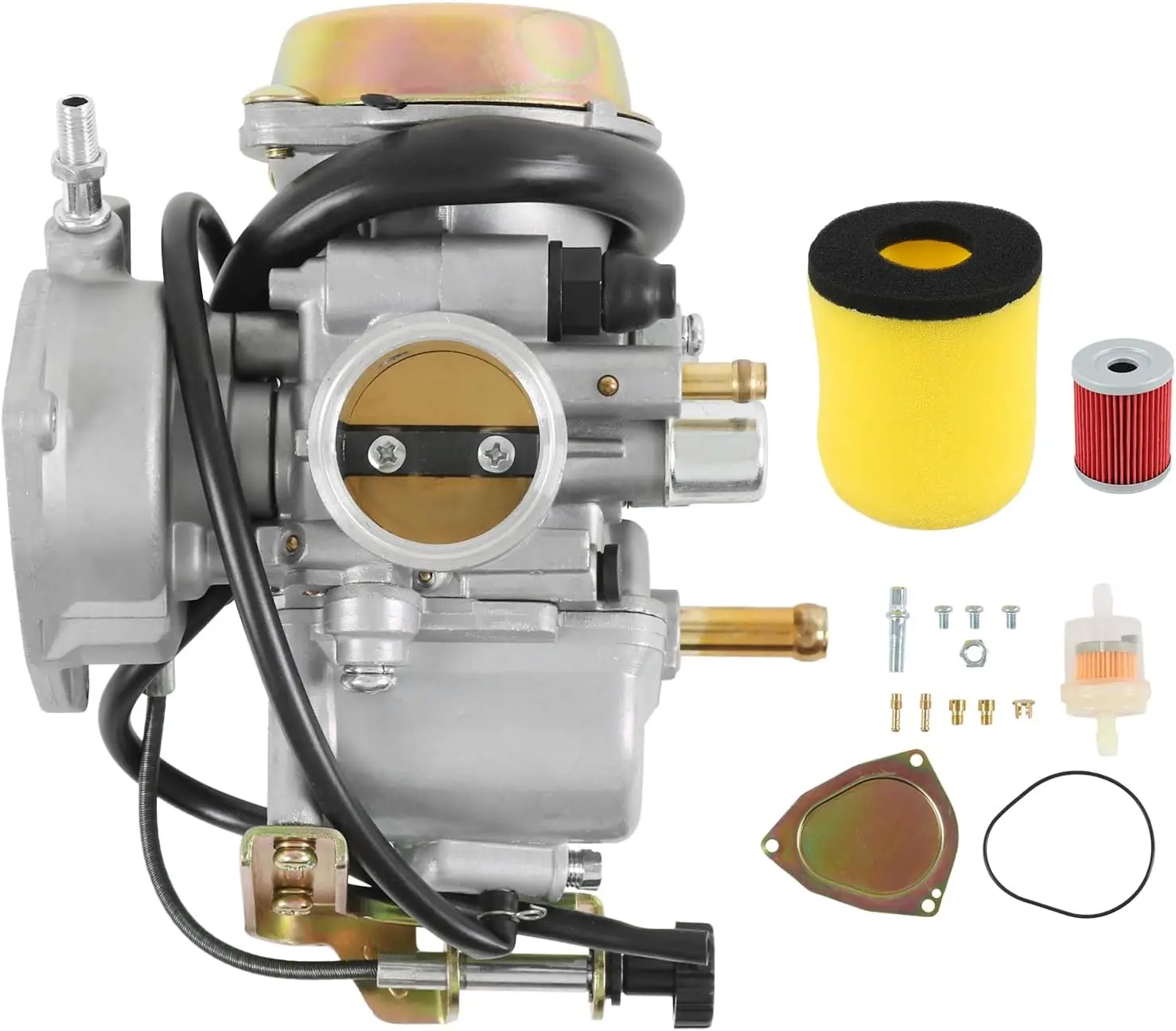 Carburetor Replacement For Suzuki LT-F250 Ozark 2002-2009 2012-2014, LT-Z250 QuadSport Z 2004-2009, Replace 13200-21G10