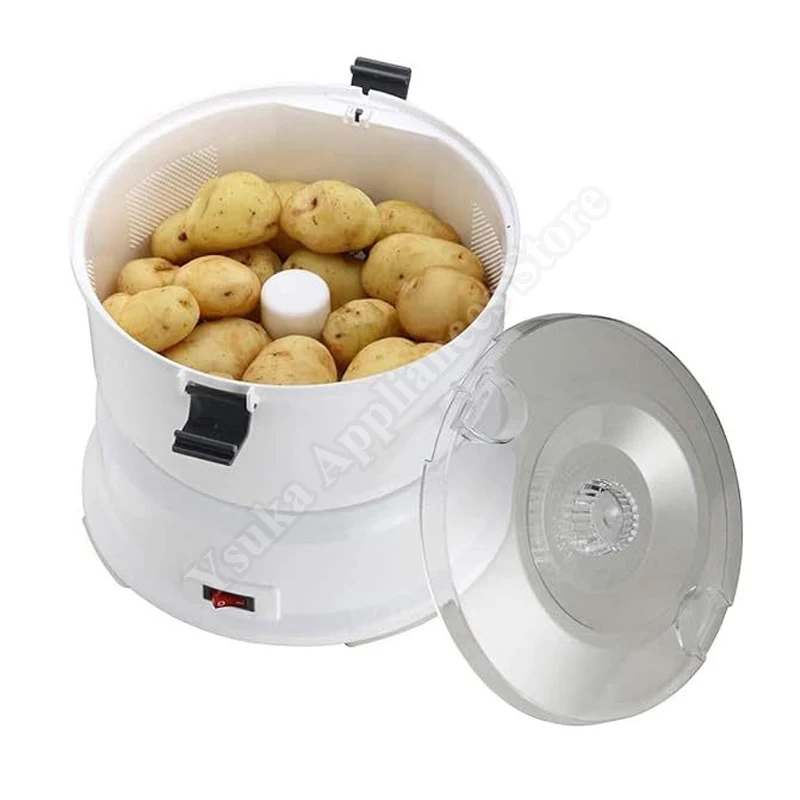 Potato Peeling Machine Household Electric Potato Peeler Vegetable Dehydrator  Automatic Salad Dehydrator