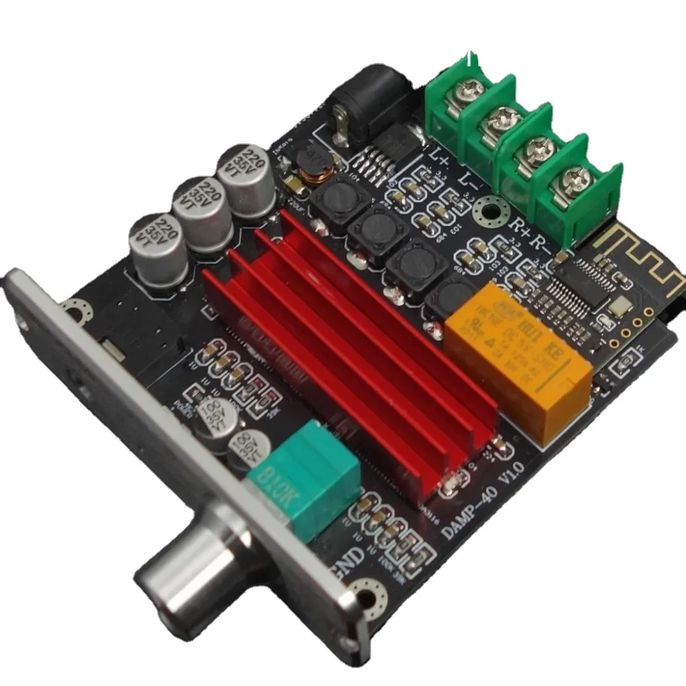 TPA3116 Bluetooth 5.0 Digital Power Amplifier 100W+100W Stereo Audio AMP For 3-10 inch Speakers DC12V-24V
