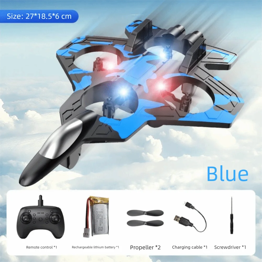 Espuma EPP Control remoto Espuma Fighter RC Drones Recargable Helicóptero de cuatro motores Juguete Detección de gravedad Portátil