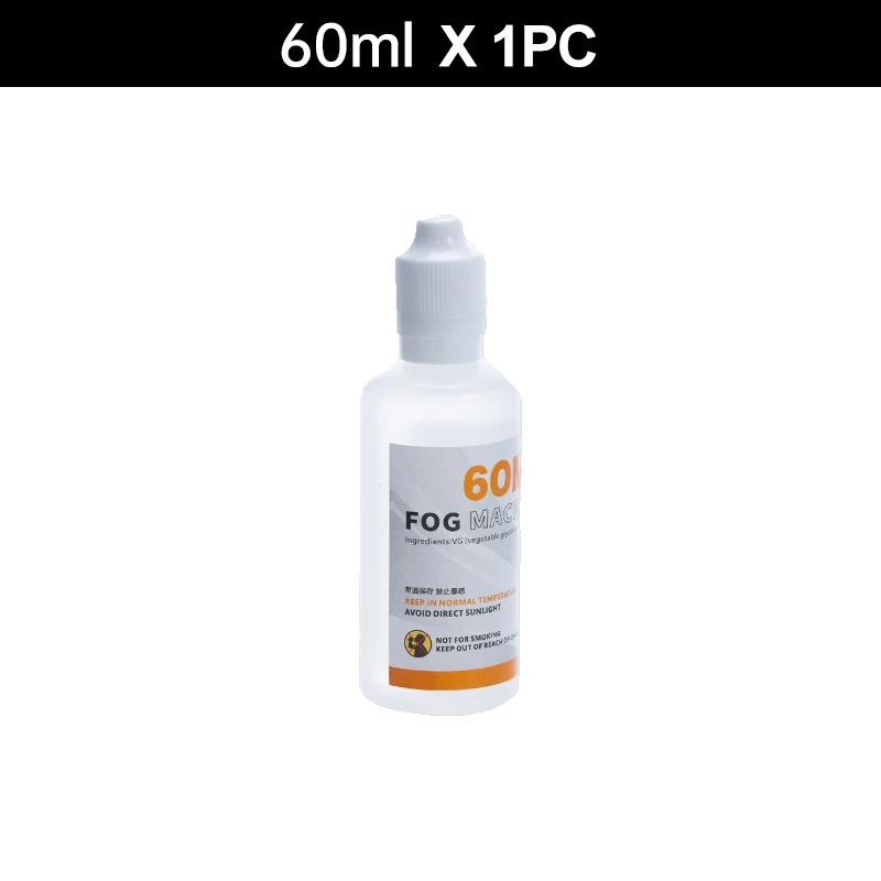 Tobacco Oil for COLBOR CF5 Fog Machine Smoke Machine Fog Fluid Mist Spray 60MLx 1PC/6PCS/12PCS