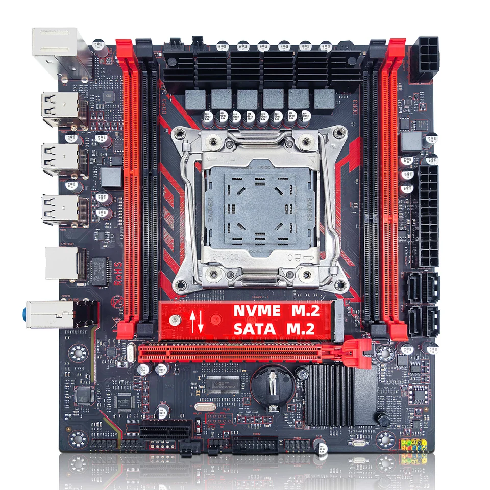 Zsus X99-8D3 conjunto de placa-mãe com intel LGA2011-3 xeon e5