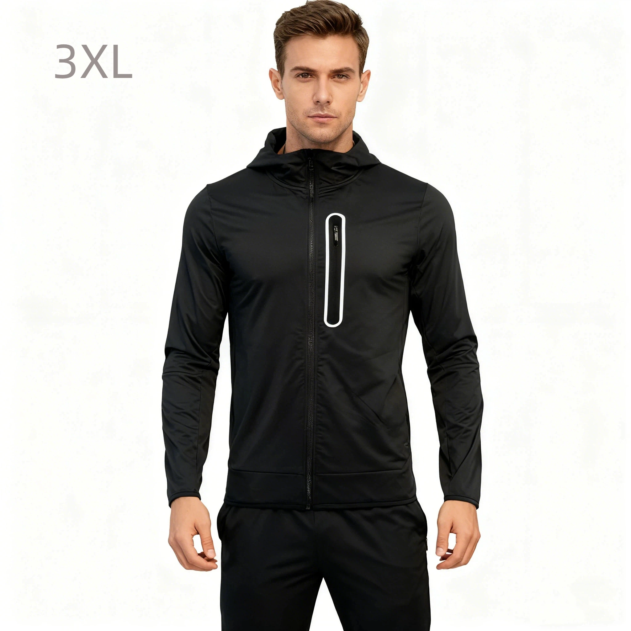 

Mens Spring Autumn Sports Set Casual Hoodie Jacket Pants 2 Piece Tracksuit Versatile Streetwear Outfit Fashion Man tracksuit