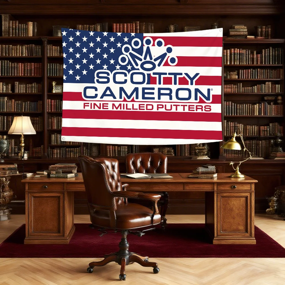 Fashion S-Scotty-Y Logo C-Cameron Flag Durable Outdoor Indoor Patio Festive Decoration Classic Design Pole Wall Room Banner