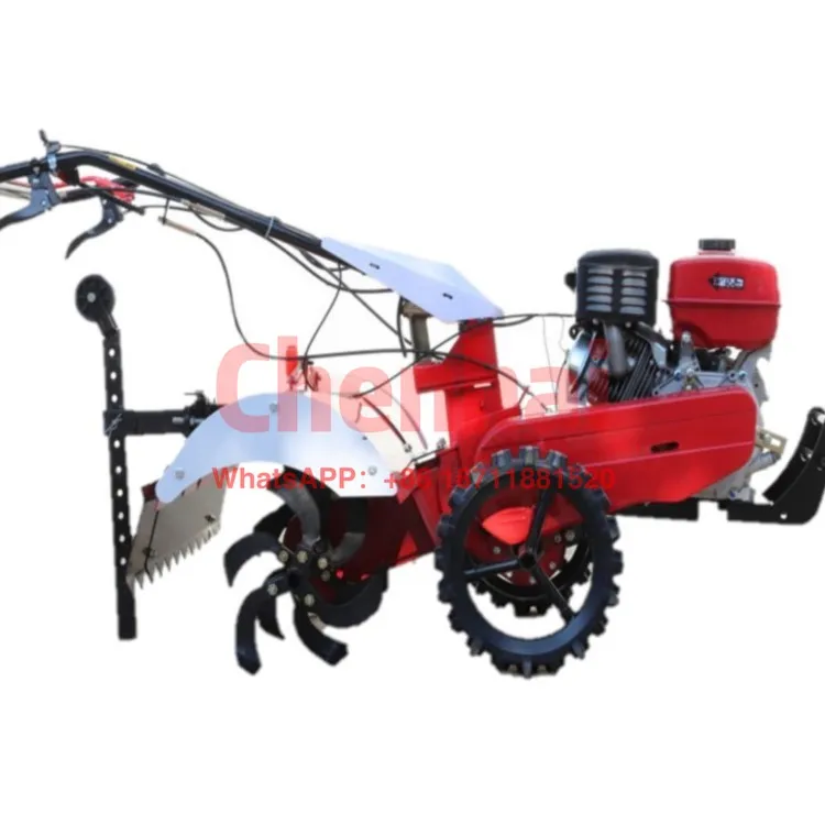 

Agricultural four-drive micro cultivator 177 gasoline air cooled self-propelled cultivator mountain orchard weeder