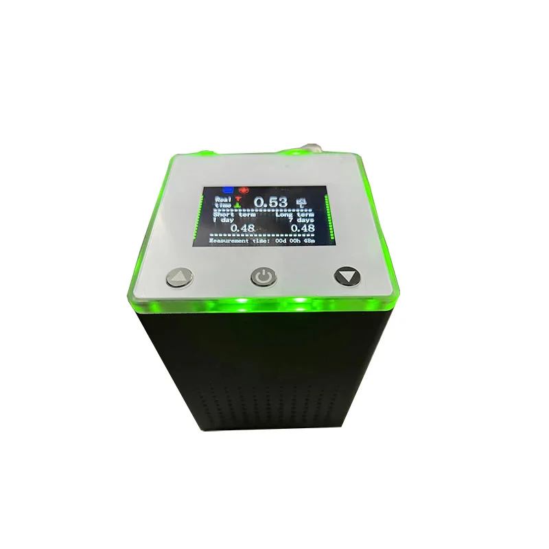 

Environmental radon measuring instrument, mainly used in industry, construction and other fields of radon content detection