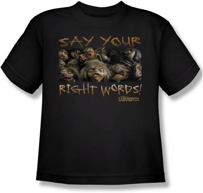 

Jim Henson Say Your Right Words! - Labyrinth Adult T-Shirt