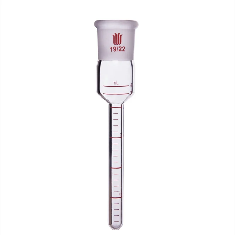 SYNTHWARE Graduated concentration tube, 4mL/10mL/25mL, Joint 19/22, CONCENTRATOR TUBE, GRADUATED, Borosilicate glass, C29