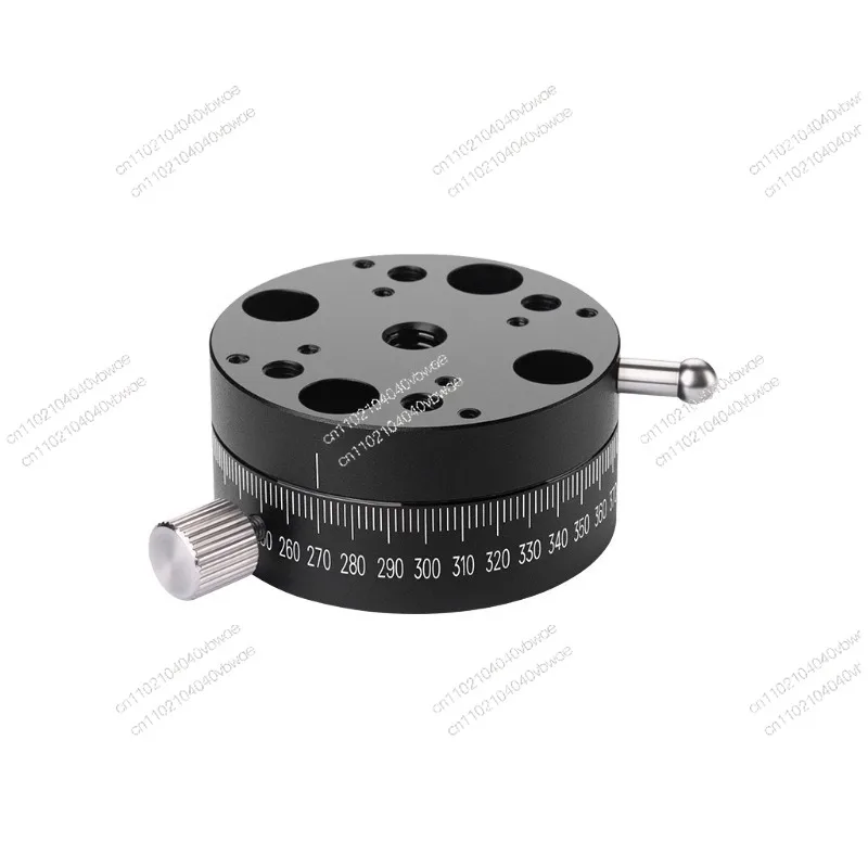 R-axis Rotary Slide Table, High-precision Manual 360-knob Lead Screw Optical Shift Platform