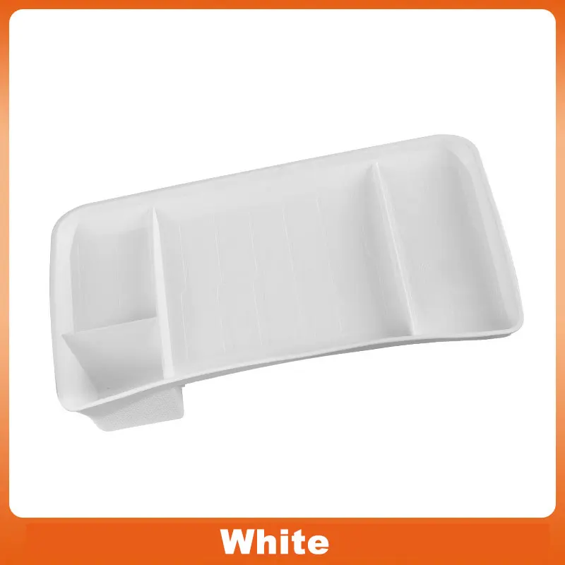 صينية تخزين مخفية من هلام السيليكا لطراز تسلا 3 Y 2017-2023 ترقية صندوق تخزين خلفي للشاشة صندوق مناديل