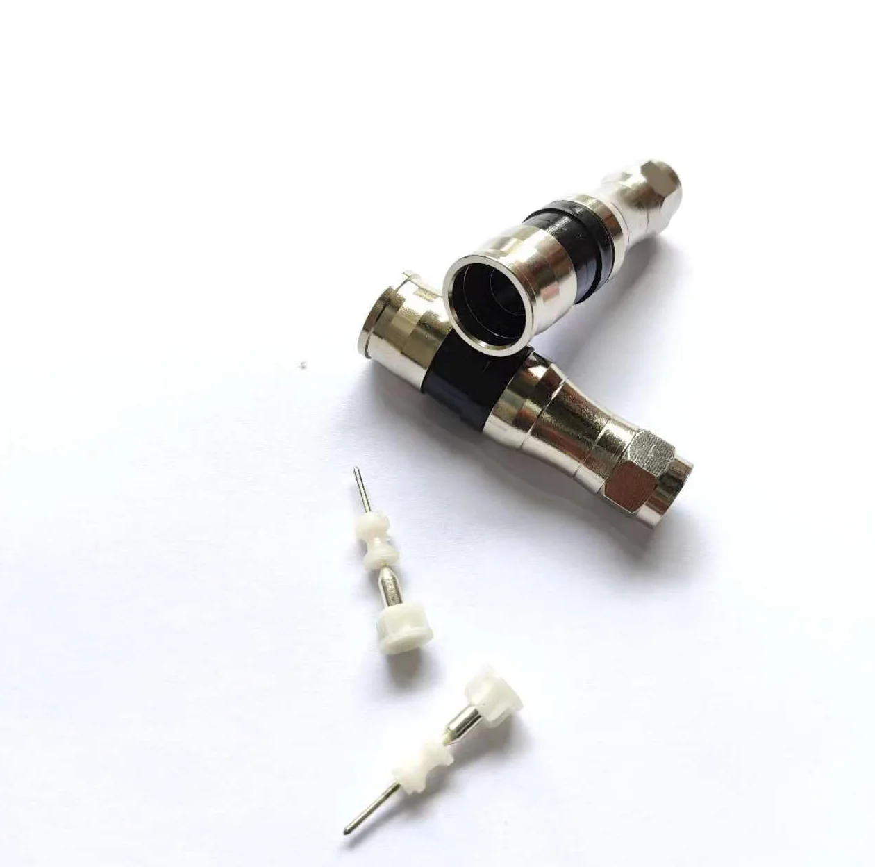 RG11 케이블 용 RG11 압축 F 커넥터, 동축 F 커넥터, RG11 방수 F 커넥터, RF 커넥터, 5 개