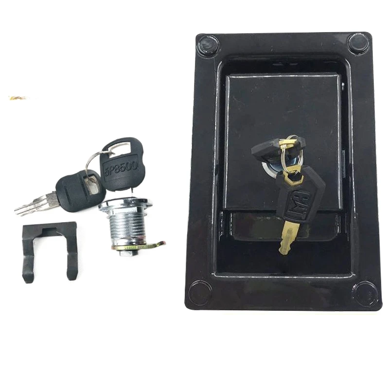 

For Caterpillar Excavator E312/320/336/324/329/b C D Hydraulic Pump Side Door Lock Cylinder Key Excavator Parts