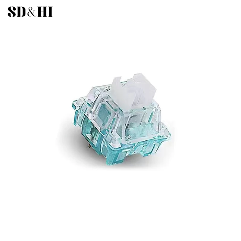 Outemu Switch For Keyboard 3Pin Linear Tactile Clicky Silent Switches For Mechanical Keyboards Gaming Switch