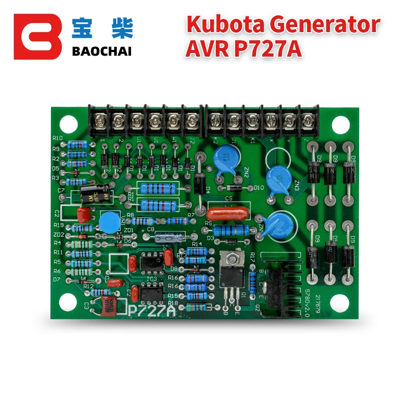 P727A Automatic Voltage Regulator AVR compatible with Kubota Generator